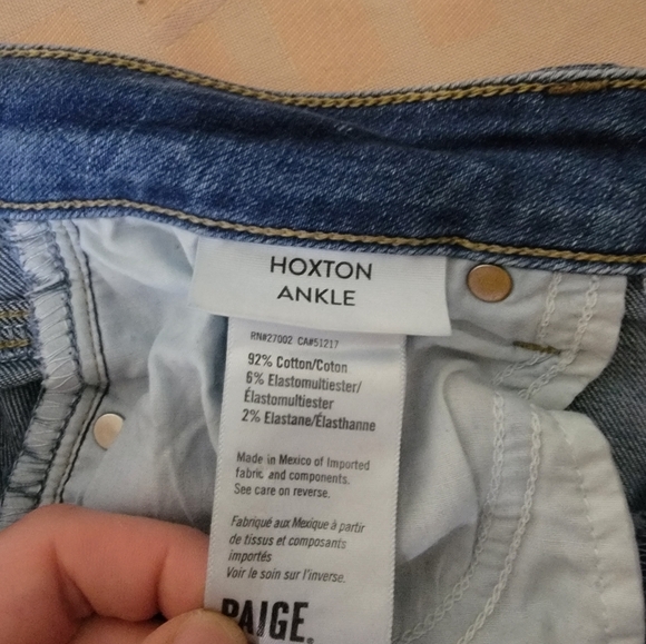 Paige Huxton Ankle Jeans - Picture 7 of 7